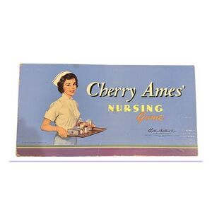 Cherry Ames Nursing Game Parker Brothers Vintage 1959